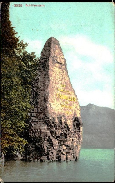 Schillerstein (Vierwaldstättersee) Vorderseite