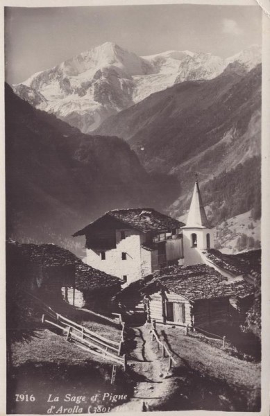 La Sage et Pigue d'Arollo Vorderseite