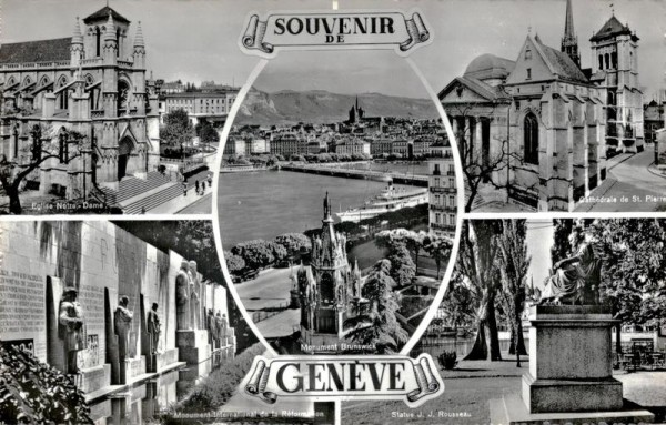 Souvenir de Genève Vorderseite