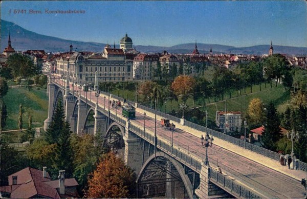 Bern - Kornhausbrücke Vorderseite