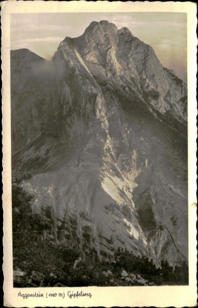 Aggenstein (1986 m) Vorderseite