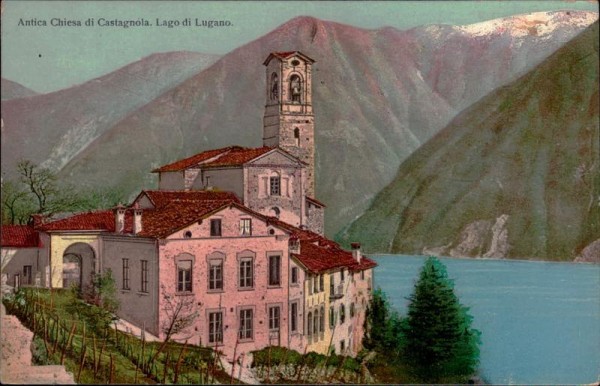 Antica Chiesa di Castagnola, Lago di Lugano Vorderseite