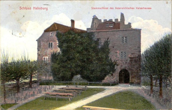 Schloss Habsburg Vorderseite