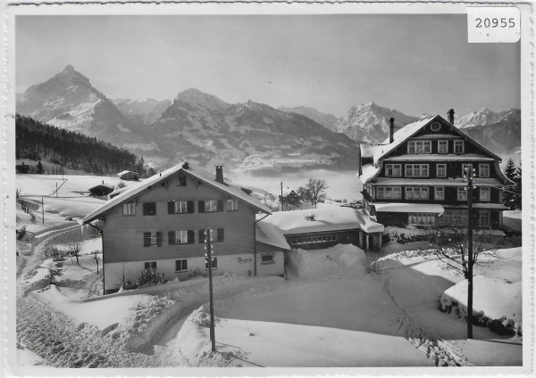 Amden SG - Kurhaus Bergruh im Winter