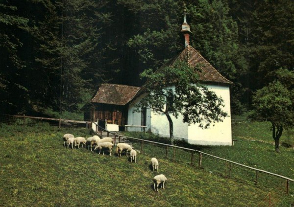 Zelle mit Kapelle des hl. Bruder Klaus, Flüeli-Ranft Vorderseite