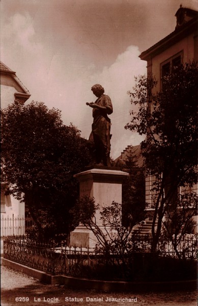 Statue Daniel Jeanrichard, Le Locle
