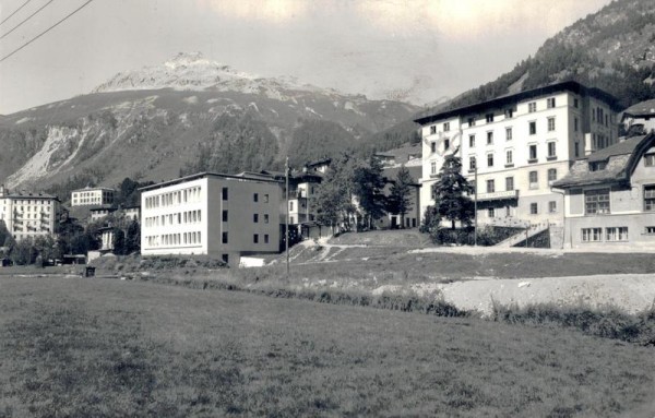 Evangelische-Mittelschule, Samedan Vorderseite