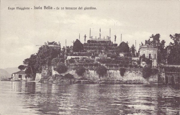 Isola Bella (Lago Maggiore). Le Terrazze del Giardino. 1924