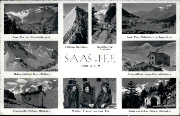 Saas-Fee Vorderseite