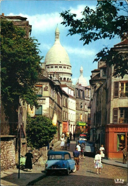 Rue Norvins (Paris) Vorderseite