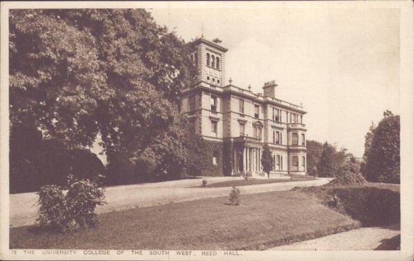 The University of the South West - Reed Hall Vorderseite