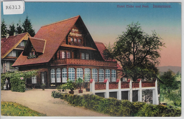 Immensee - Hotel Eiche und Post - Litho