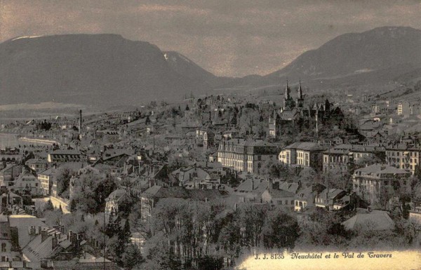 Neuchatel et le Val de Travers Vorderseite