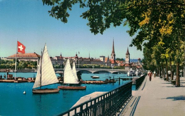 Zürich, Utoquai Vorderseite