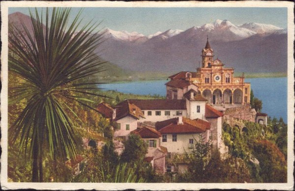 Basilica-Santuario, Madonna del Sasso, Locarno Vorderseite