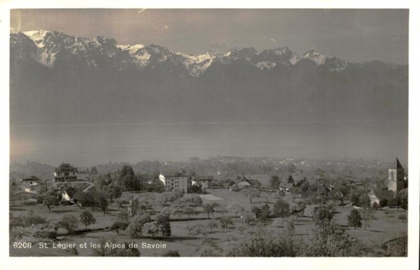 St. Légier et les Alpes de Savoie Vorderseite
