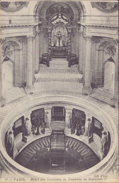 Paris, Hotel des Invalides, le Tombeau de Napoleon