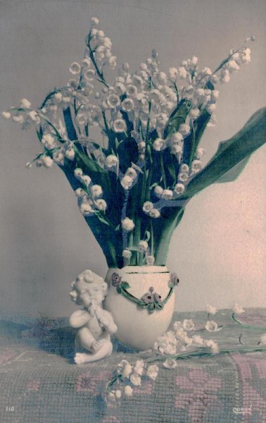 Blumenstrauss in einer Vase Vorderseite