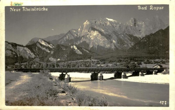 Bad Ragaz, Neue Rheinbrücke Vorderseite
