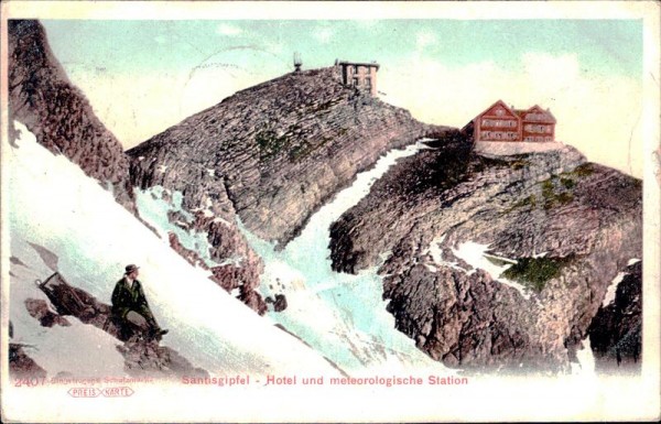 Säntisgipfel Vorderseite