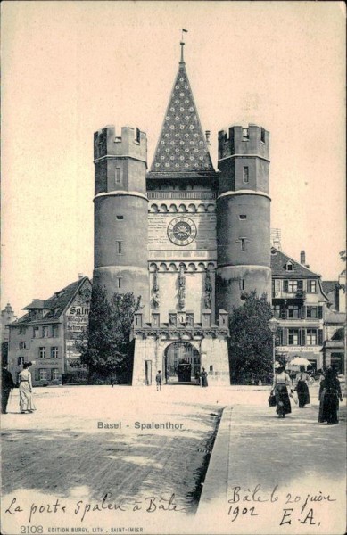 Basel - Spalenthor Vorderseite