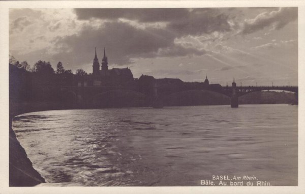 Am Rhein, Basel Vorderseite
