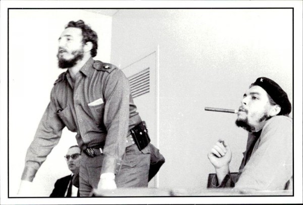 Che Guevara und Fidel Castro, REPRODUKTION Vorderseite