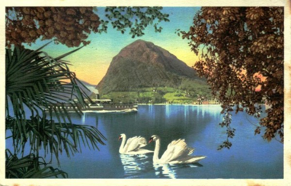 Monte S. Salvatore, Lago di Lugano Vorderseite
