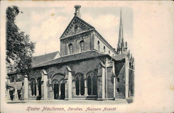 Kloster Maulbronn Vorderseite