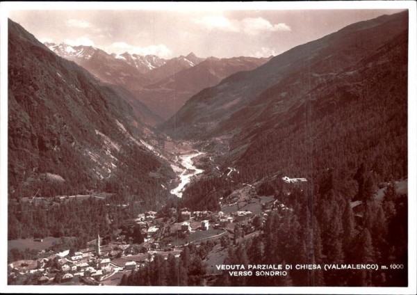 Chiesa in Valmalenco Vorderseite