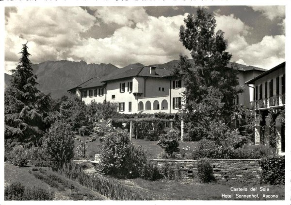 Castello del Sole, Ascona Vorderseite