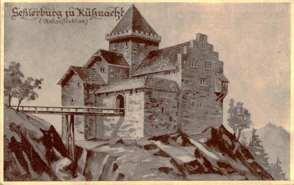 Küssnacht, Gesslerburg Vorderseite
