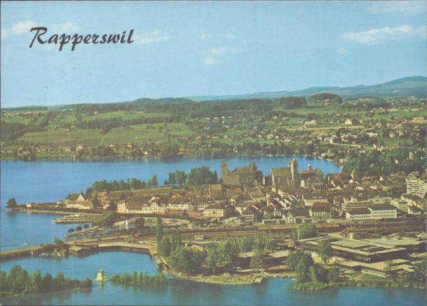 Rapperswil mit Technikum Vorderseite
