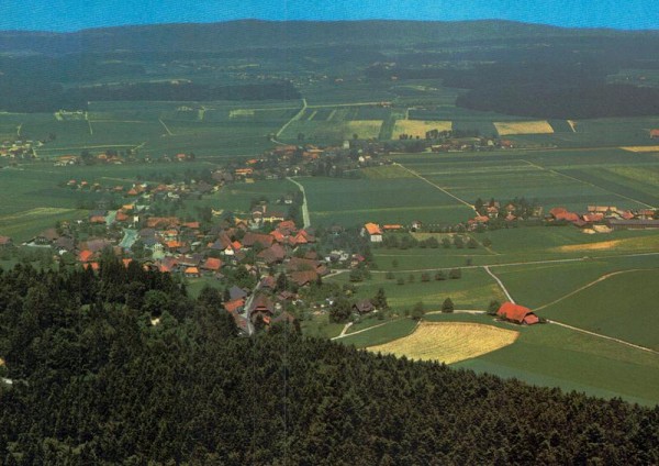 Schüpfen BE - Flugaufnahmen Vorderseite