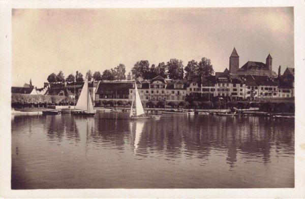 Rapperswil Hafen mit neuem Quai