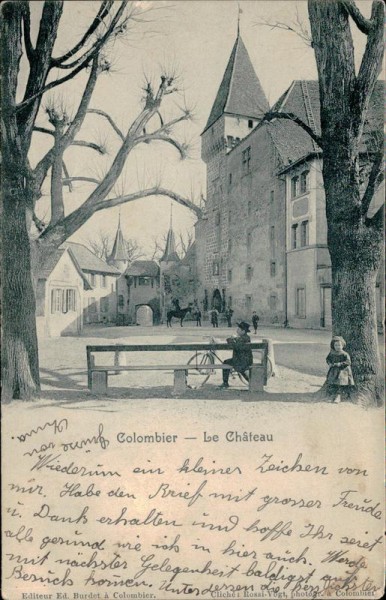 Colombier - Le Château  Vorderseite