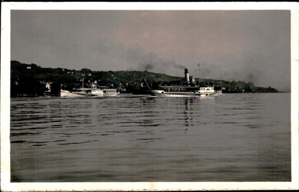 Zürichsee Dampboote Vorderseite