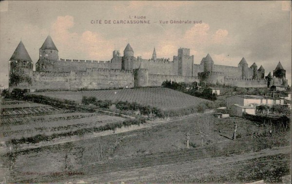 Cité von Carcassonne Vorderseite