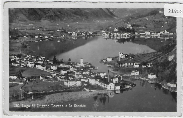 Lago di Luagno Lavena e lo Stretto