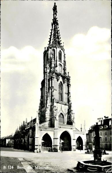 Das Münster (Bern) Vorderseite
