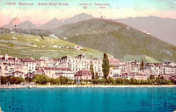 Montreux - Grand Hotel Suisse Vorderseite
