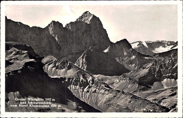 Klausenpass Vorderseite