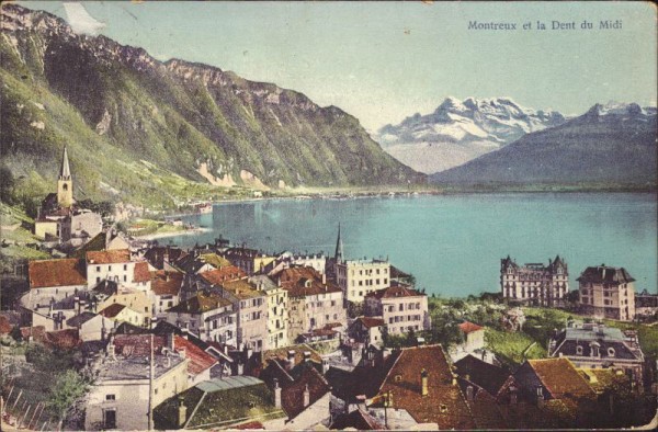 Montreux et la Dent du Midi