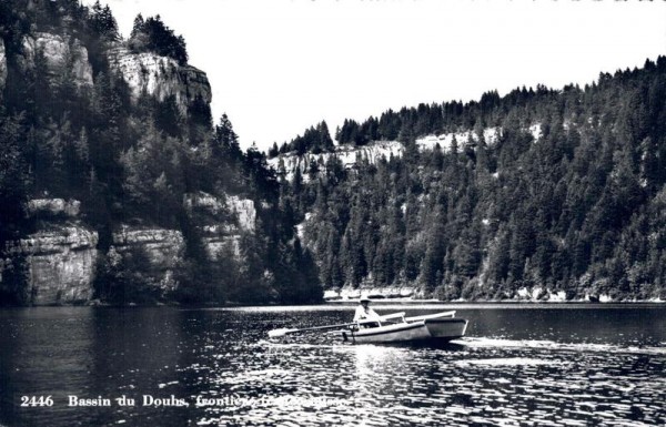 Bassins du Doubs, Frontière Franco-Suisse. 1932 Vorderseite