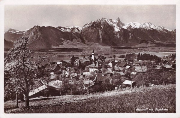 Sigriswil mit Stockhorn