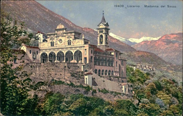 Locarno. Madonna del Sasso Vorderseite