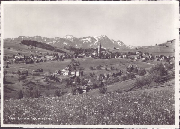 Speicher mit Säntis