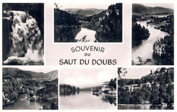 Souvenir du Saut du Doubs Vorderseite