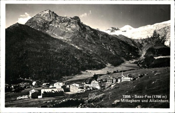 Saas-Fee Vorderseite