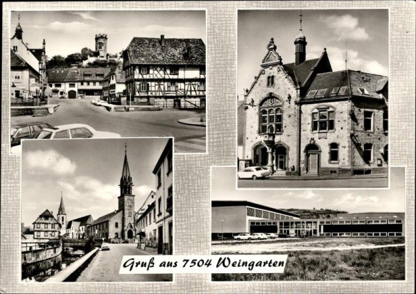 Weingarten,  Baden Vorderseite